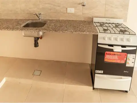 Departamento 2 ambientes con 1 baño