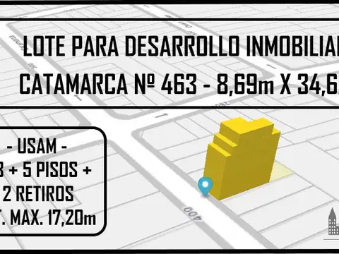 Terreno - Venta - Argentina, Capital Federal - Catamarca 463