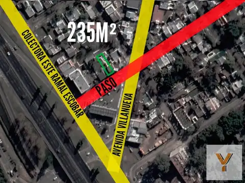 Paso e/ Santiago del Estero y Colectora Este Ramal Escobar
