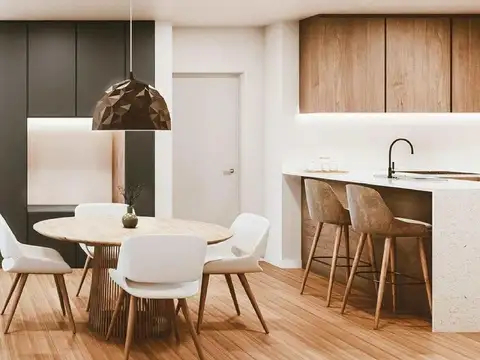 Departamento 2 ambientes con 1 baño