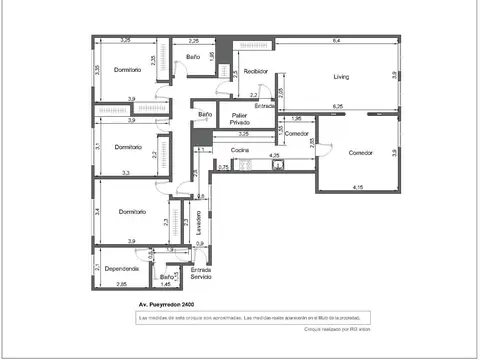 Departamento en Venta de 4 dormitorios