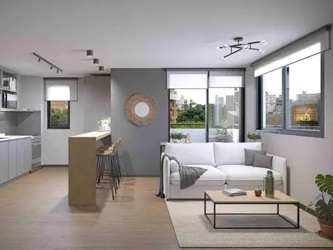 Departamento 3 ambientes con 1 baño