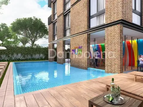 Departamento 2 ambientes con 2 baños