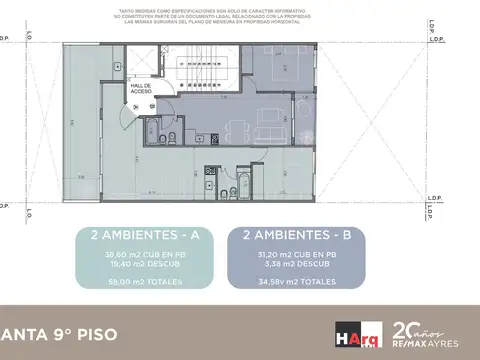 Departamento 3 ambientes con 1 baño