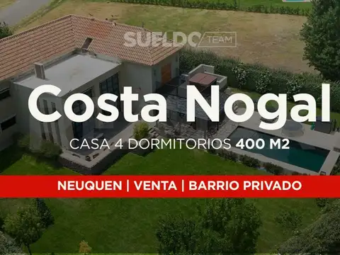 VENTA CASA 4 DORMITORIOS - B° PRIVADO COSTA NOGAL
