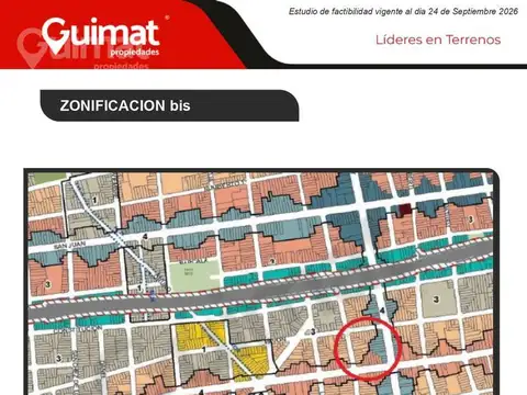 Terreno en Venta de 129,0 m2