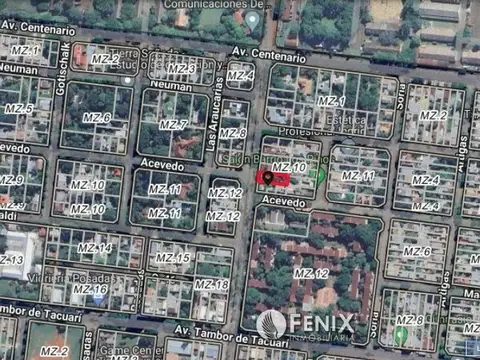 Terreno en Venta 13  mts Frente