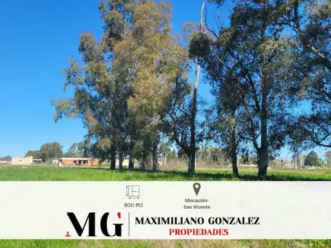 Terreno en Venta en San Vicente, Partido de San Vicente