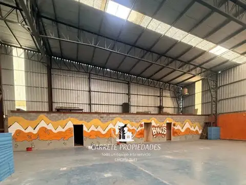 Galpón en alquiler de 1100m2 ubicado en Calle Caamaño. Villa Rosa. Pilar