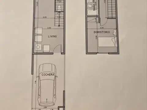 Departamento en Alquiler de Monoambiente