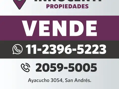 Terreno en Venta en Villa Maipu, USD 46.000