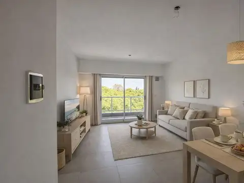 Venta departamento semipiso 1 dormitorio barrio Nuestra Señora de Lourdes