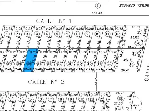 Venta | Terreno | 250 m² | Capitán Bemúdez | Barrio Quinta Cairo
