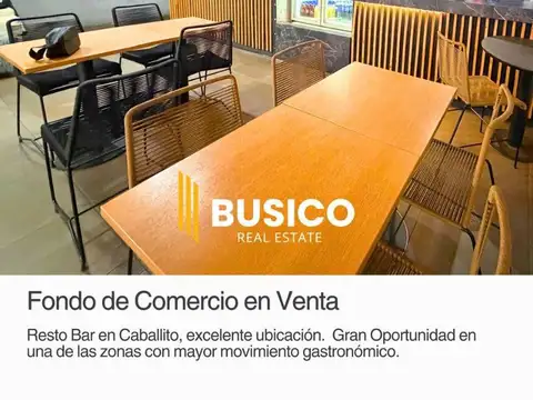 Fondo Comercio en Venta 1 año
