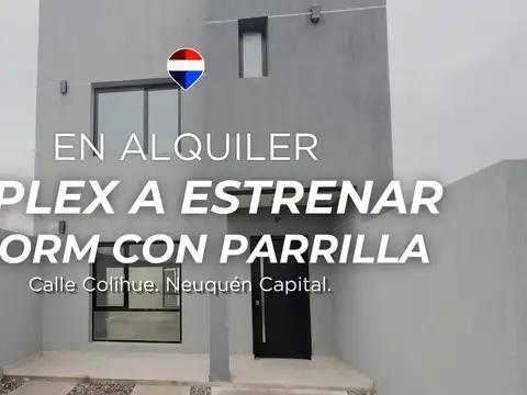 Alquiler duplex amoblado -  a estrenar.