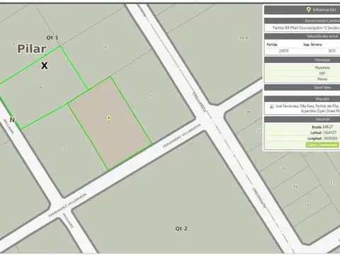 Terreno - Pilar