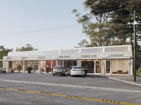 Locales AL POZO en COMPLEJO COMERCIAL sobre Avenida 7 e 602 y 603  - VILLA ELVIRA- LA PLATA