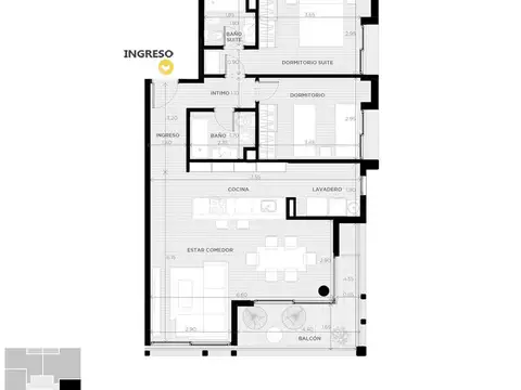 Departamento - fisherton