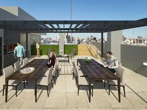 Departamento 3 ambientes con 2 baños