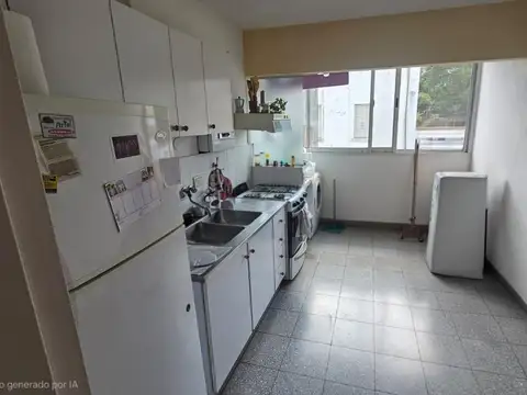 Departamento 3 ambientes con 1 baño