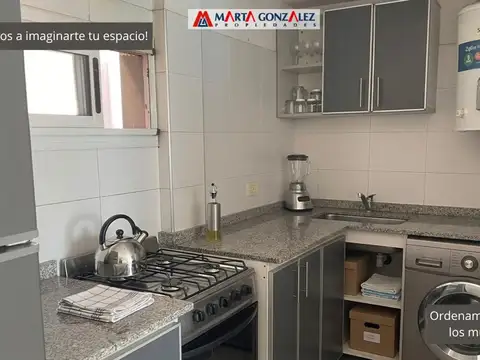 Departamento 2 ambientes con 1 baño