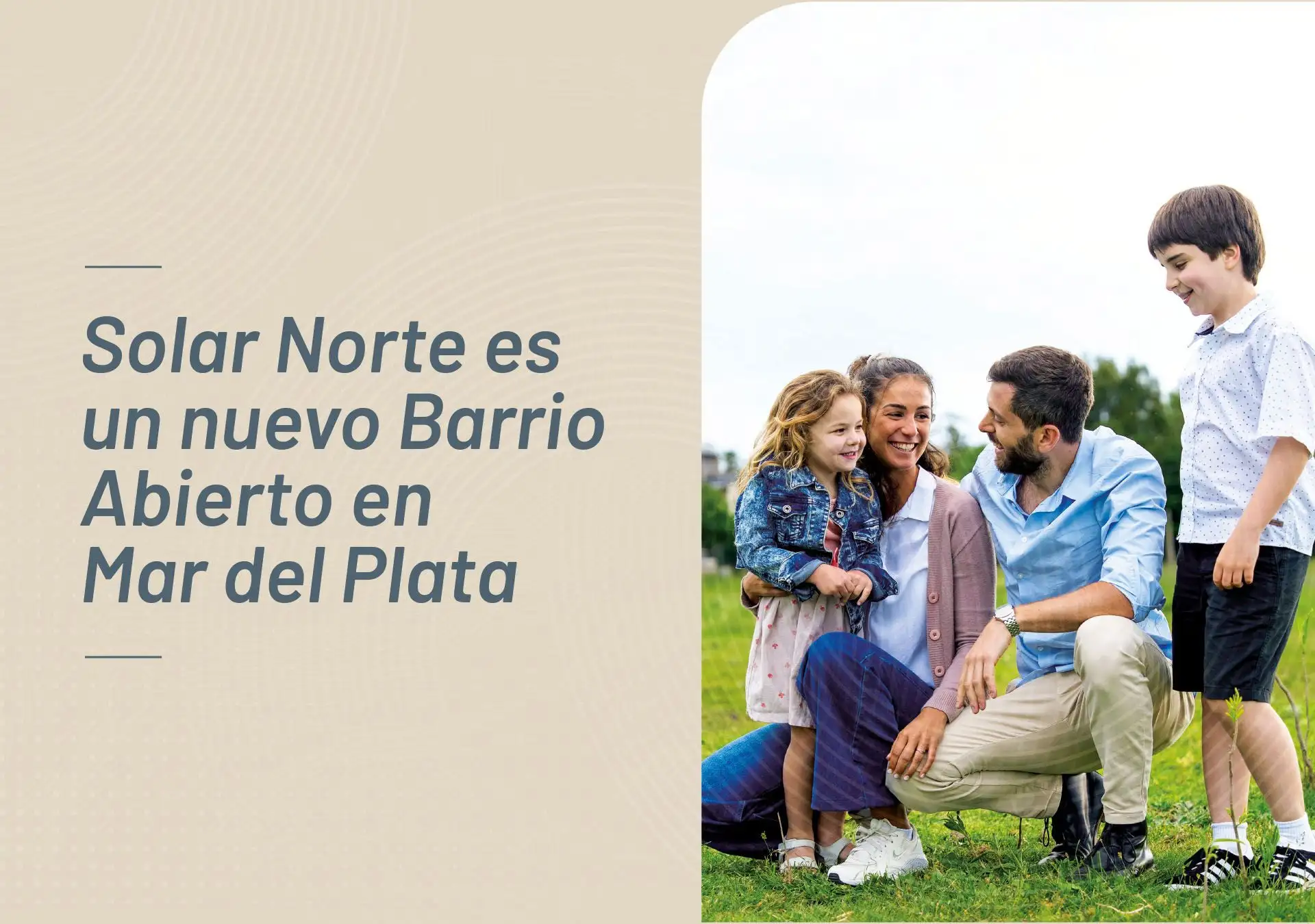 VENTA LOTE BARRIO ABIERTO SOLAR NORTE