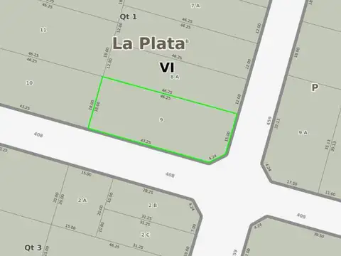 Terreno en Venta en City Bell, USD 125.000