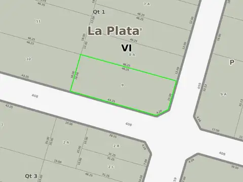 Terreno en Venta en City Bell, USD 122.000