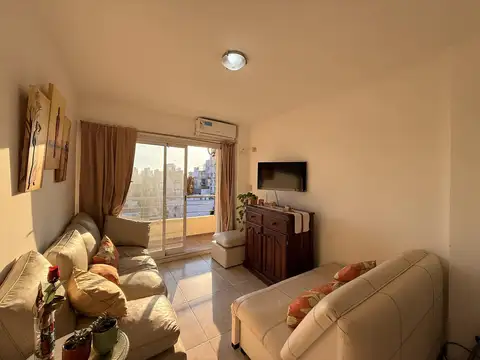 Departamento 2 ambientes con 1 baño