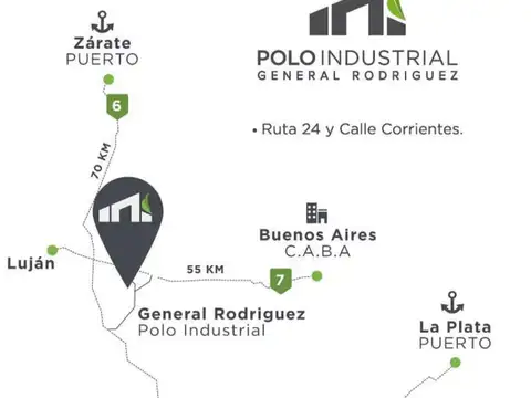 Terreno en Venta en General Rodriguez, USD 190.000