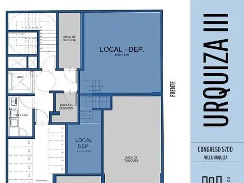 Local comercial en Av. Congreso esquina Ceretti en Villa Urquiza