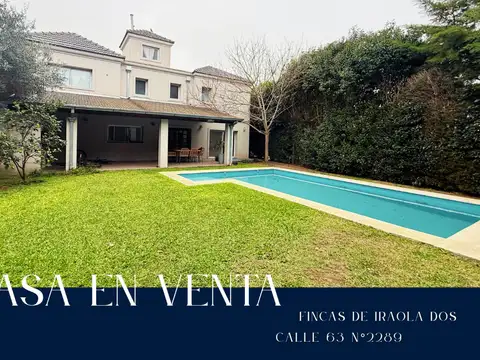 VENTA CASA FINCAS DE IRAOLA