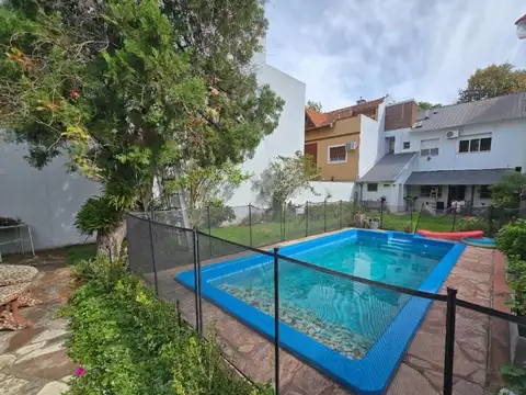 Casa 3 Dorm, Jardín, Pileta en Inmejorable Zona de Florida