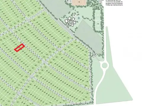 Lote 582 m2 en Barrio Cerrado "Vida Green"
