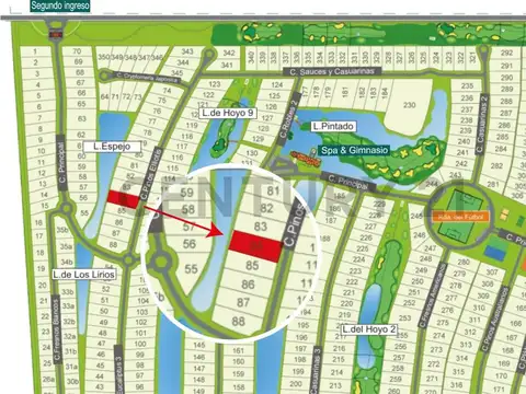 Lote en venta en Miralagos II con vista a la laguna