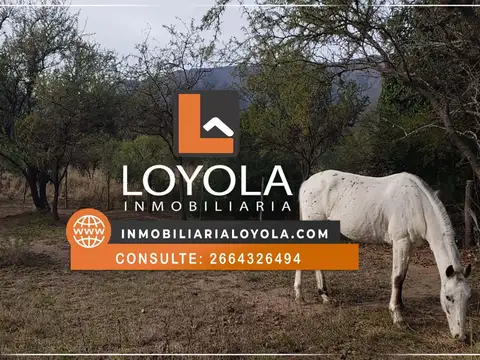 Hermoso lote de en Piedra Blanca Abajo 