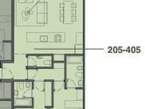 Departamento en Venta de 3 ambientes