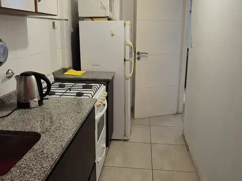 Departamento 2 ambientes con 2 baños