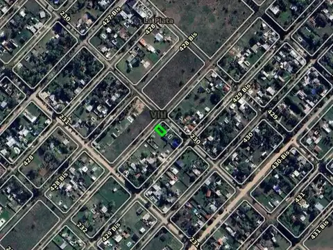 Terreno en Venta 10  mts Frente