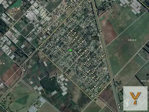 Terreno en Venta 20  mts Fondo