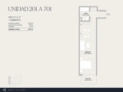 Departamento en Venta al Norte