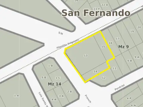 Venta Lote San Fernando