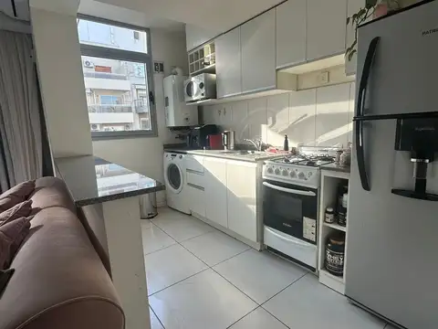 Departamento 2 ambientes con 2 baños