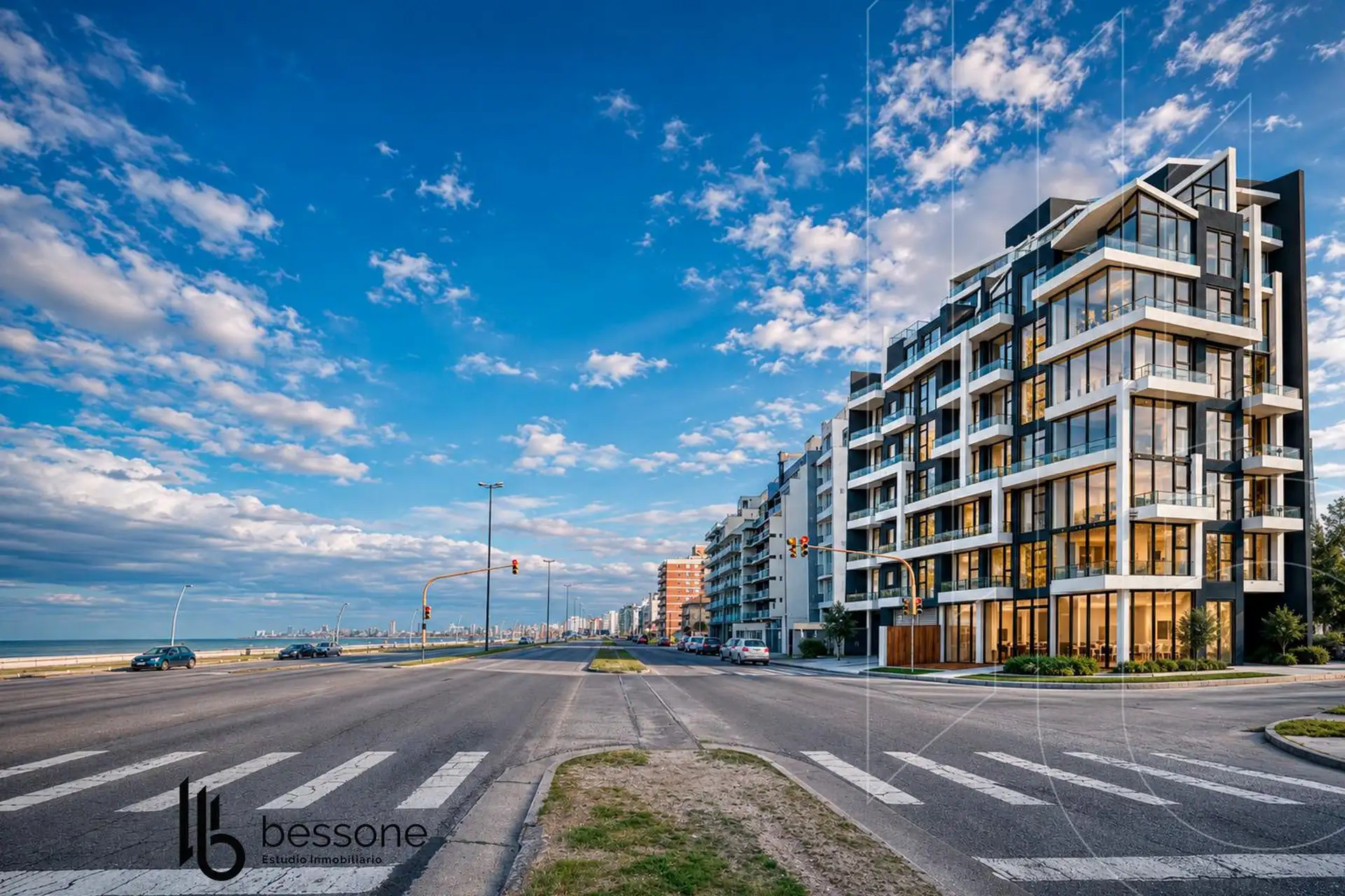 Depto 2 amb, 54m² con vistas panorámicas y cochera opcional — Constitución
