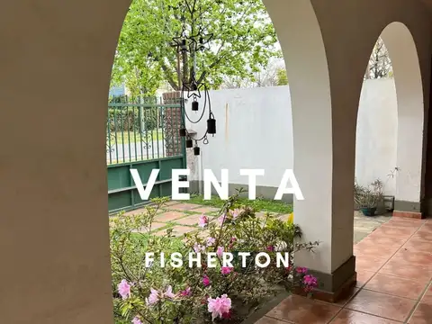 CASA DE TRES DORMITORIOS EN FISHERTON CON PILETA Y JARDÍN
