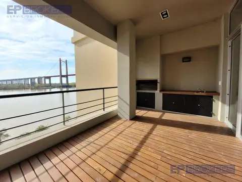 Departamento en venta 2 ambientes Zarate Chico, vista al RIO con cochera