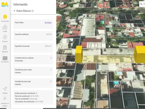 Terreno en Venta 71  mts Fondo