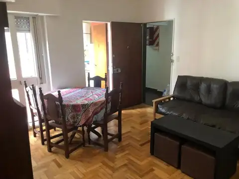 Departamento 2 ambientes con 1 baño