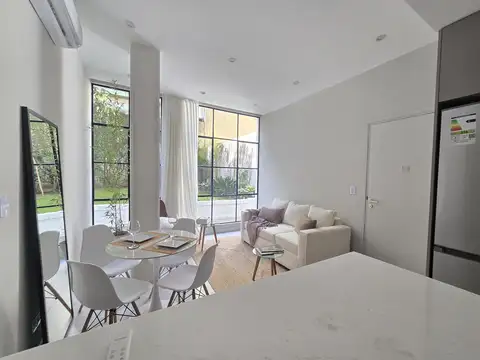 Departamento 2 ambientes con 2 baños