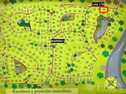 Terreno en Venta 55  mts Fondo